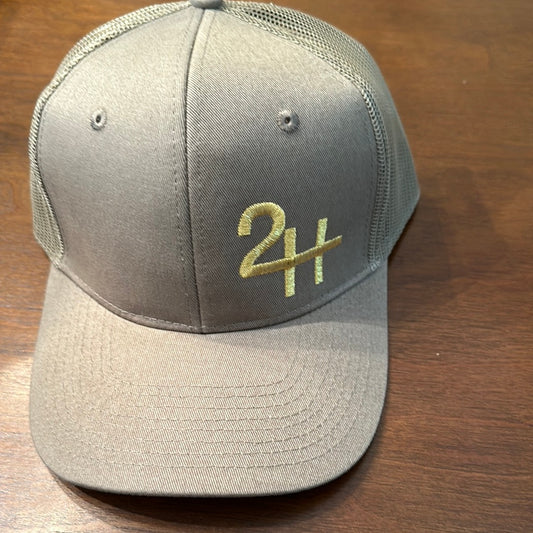 Hat Coyote Brown/ gold logo